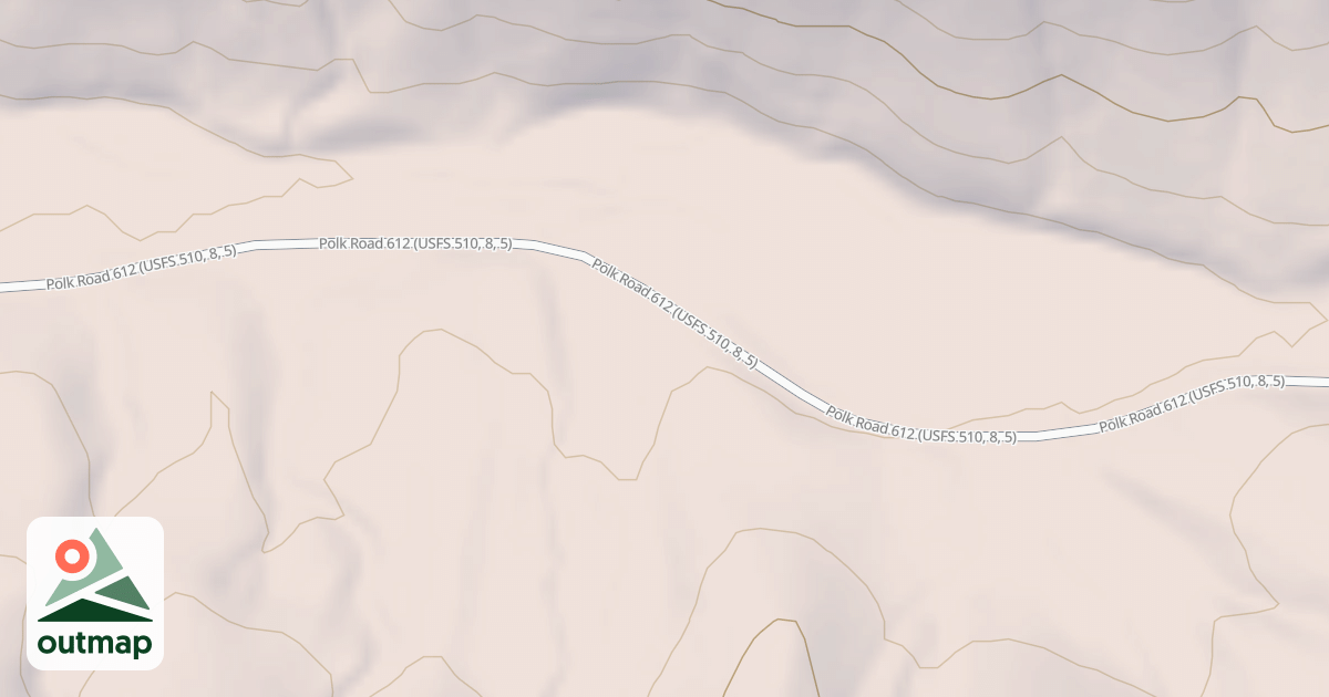 Map of USFS National Forest System Roads {A573732B-CE91-4D32-95F8-E0B6B3A863FE}