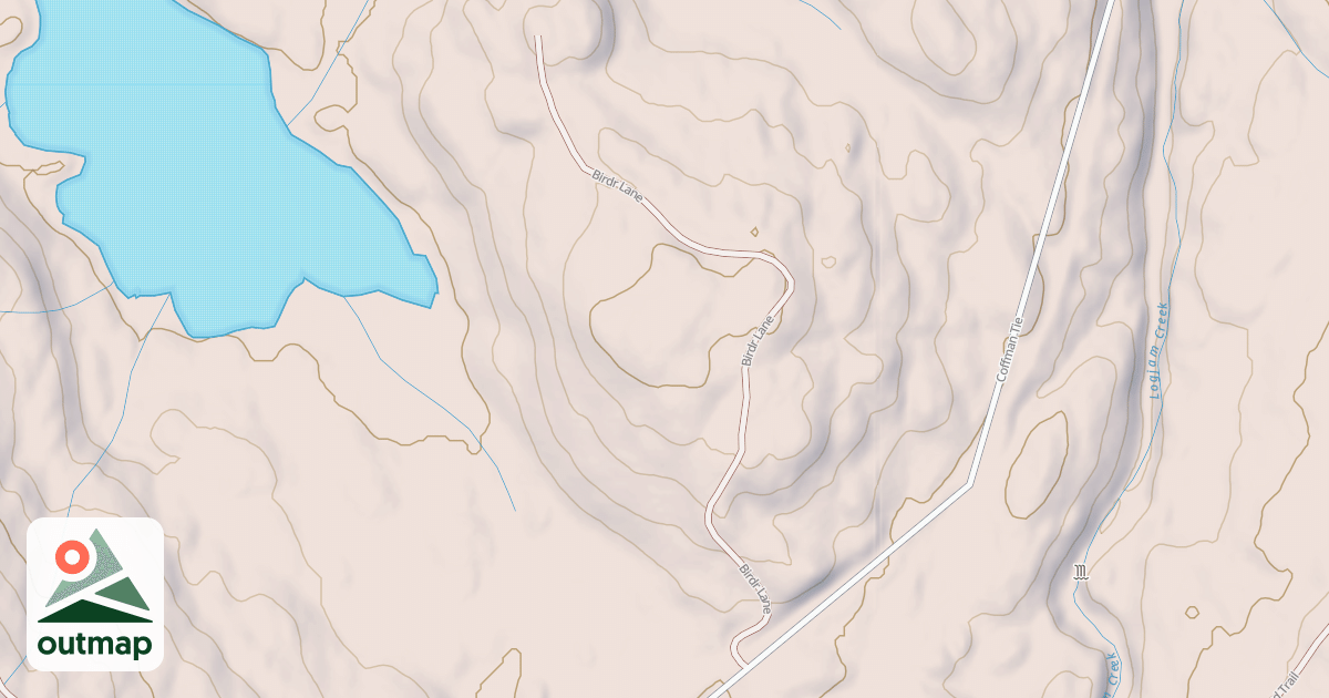 Map of BIRDR LN