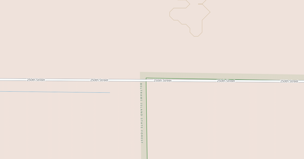 Map preview of Warroad/Roseau Trails