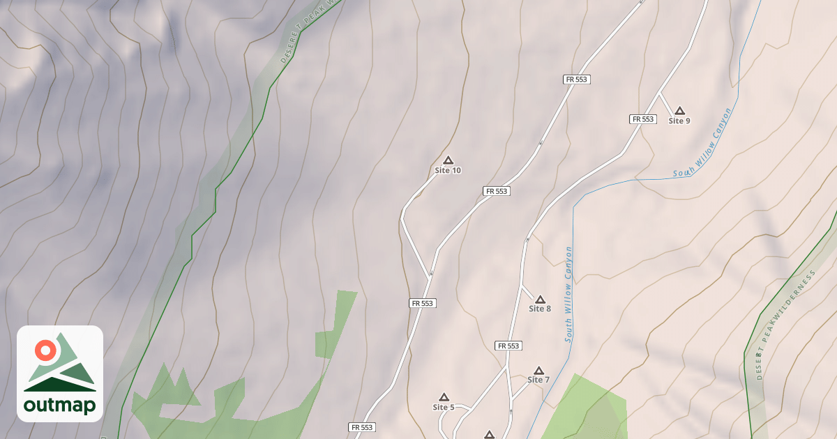 Map of LOOP CG-A