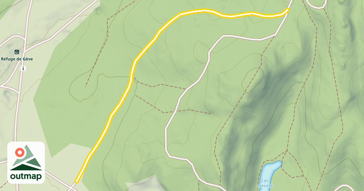 Map of Liaison Directe Scandinave / Gève