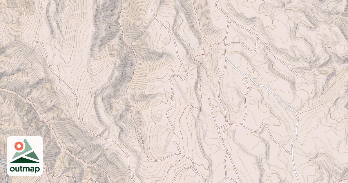 Map of FIRST FORK
