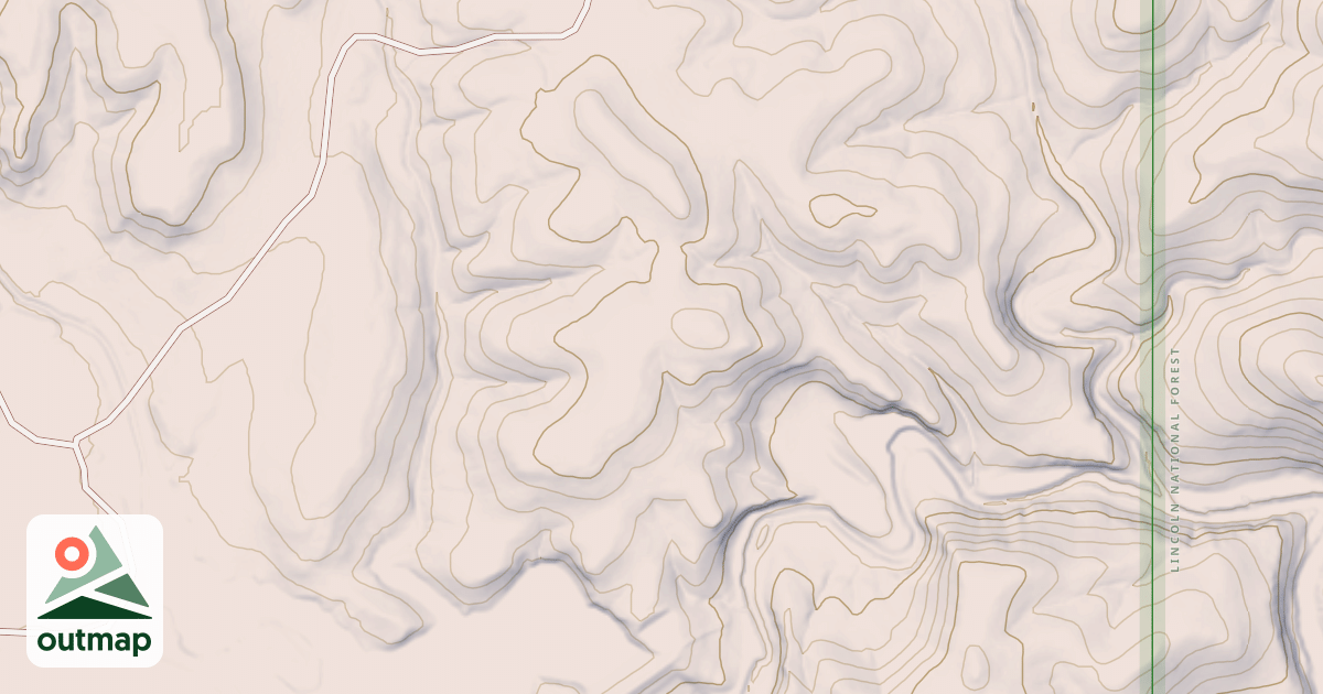 Map of Cz 725: Middle Canyon Loop