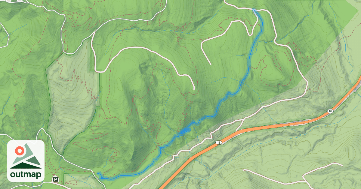 Map of Northwest Timber Trail