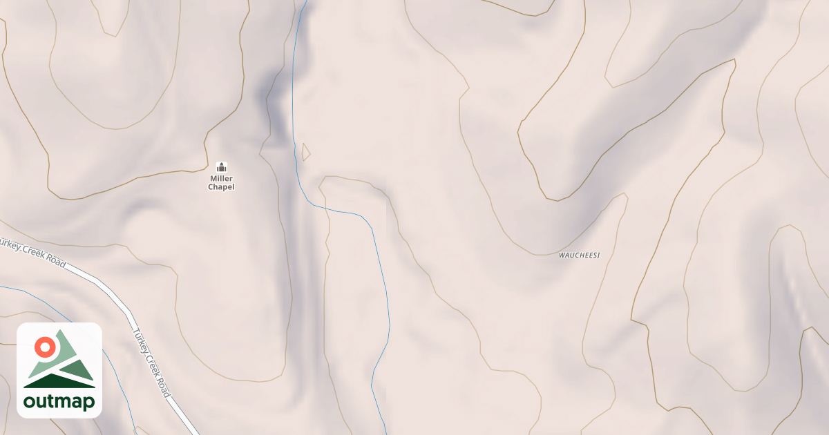 Map of OLD CAMP SPUR
