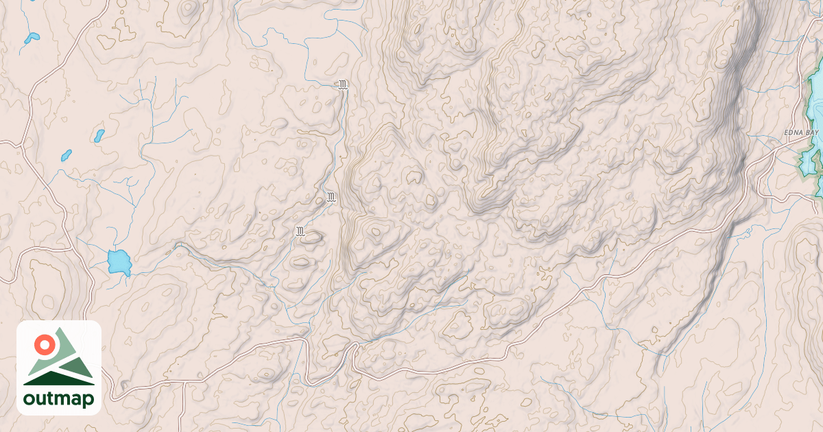 Map of EDNA BAY