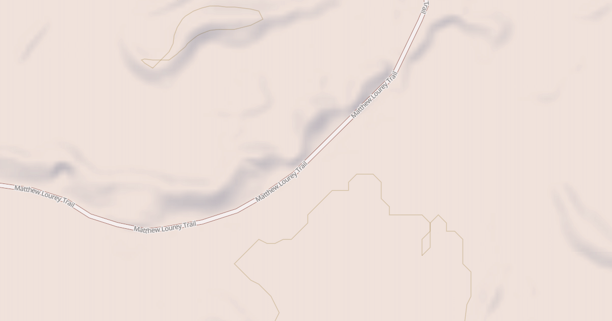 Map preview of Matthew Lourey State Trail