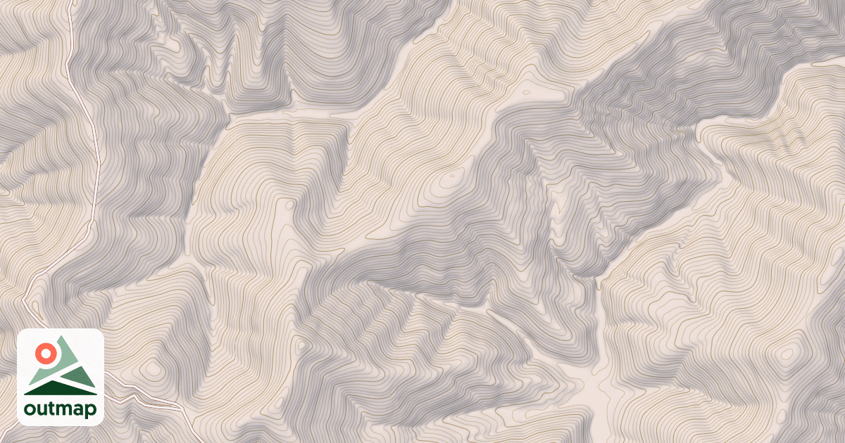 Map of Dam Ridge