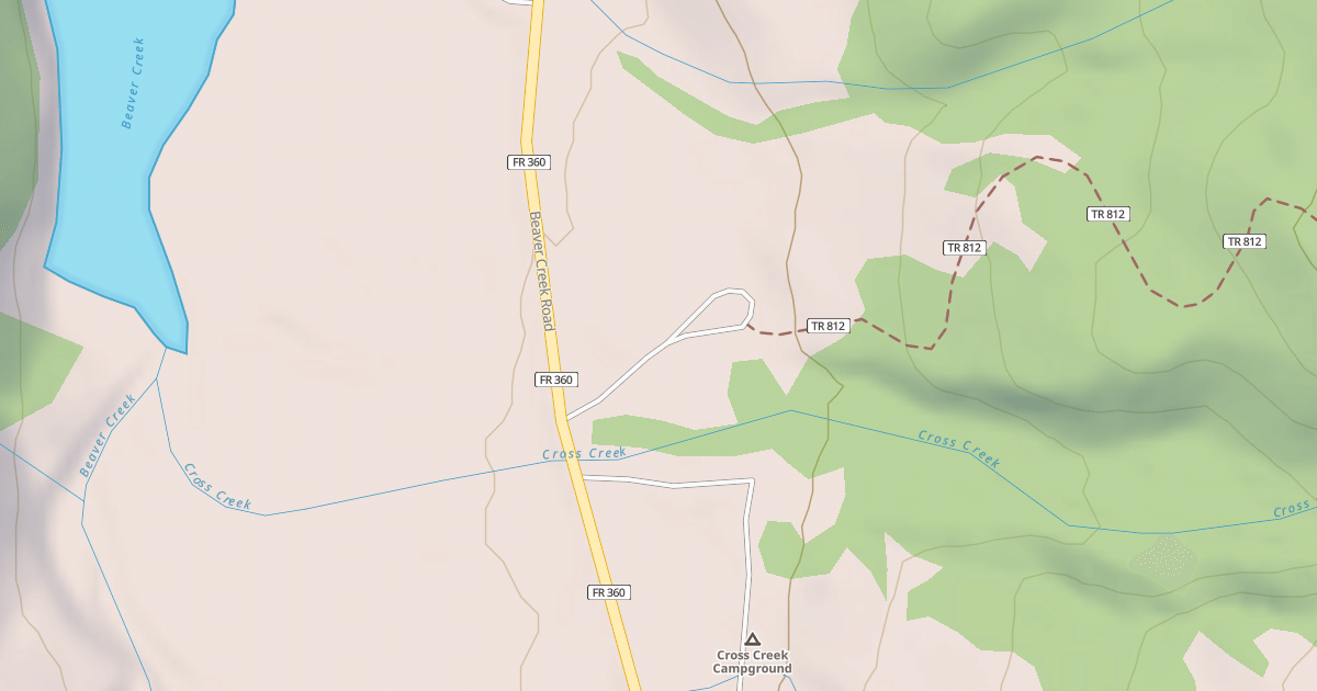 Map preview of CROSS CR CG SPUR