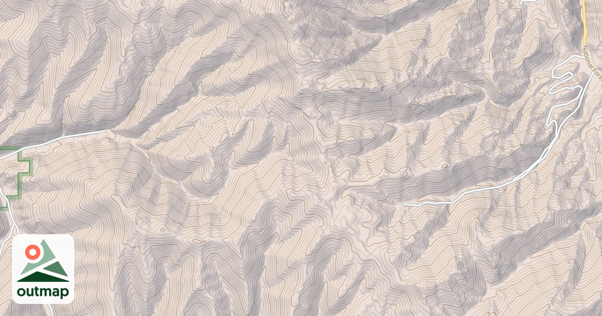 Map of INDIAN FORK