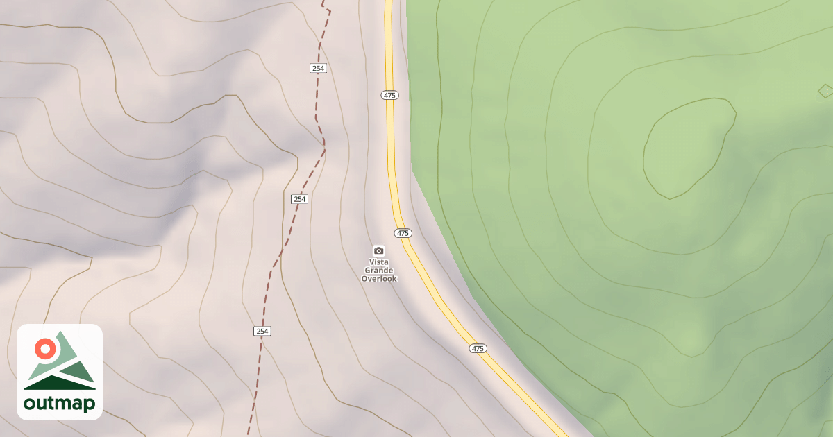 Map of VISTA GRANDE OVERLOOK