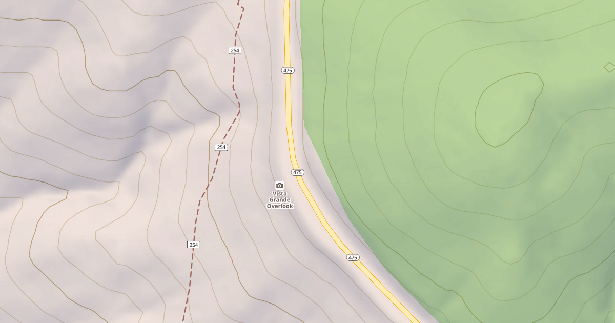 Map preview of VISTA GRANDE OVERLOOK