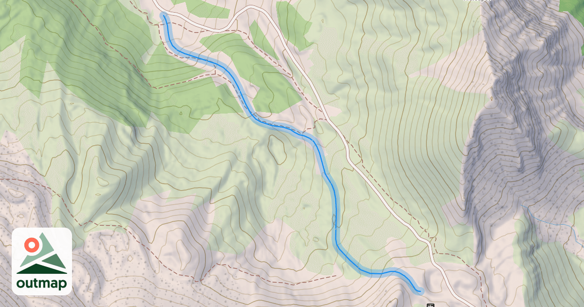 Map of Les Fontinets