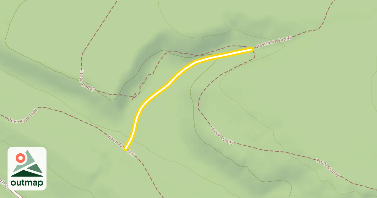 Map of Black Bear Trail