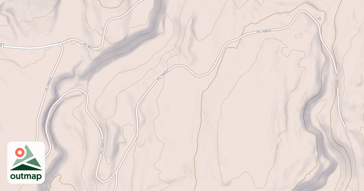Map of MORRELL CREEK SECTION 7 SPUR