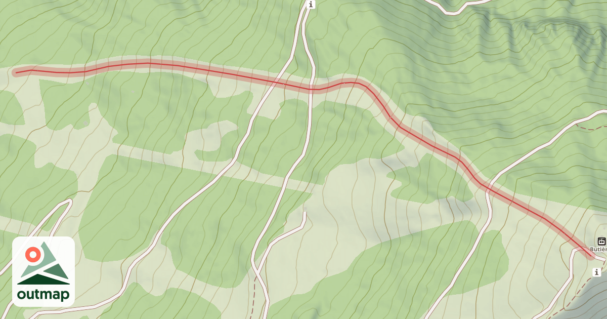 Map of Roche Iglière