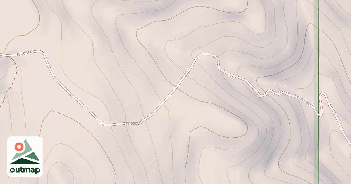 Map of MERRELL SPUR