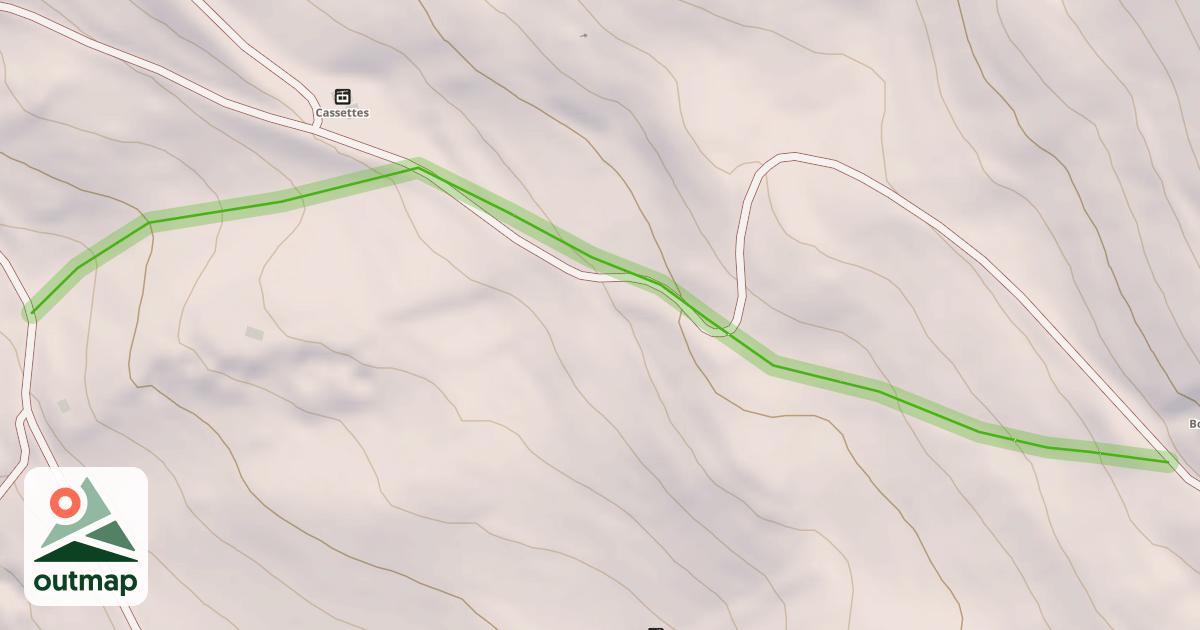 Map of Bouticari Vert