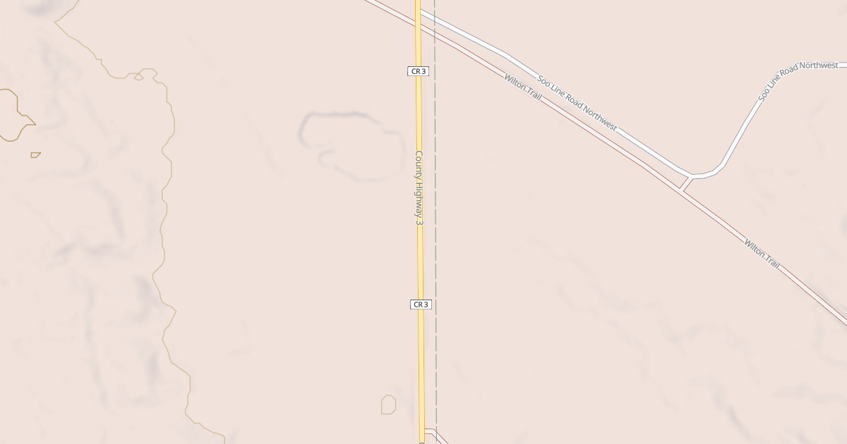 Map preview of Wilton Trails Northwest