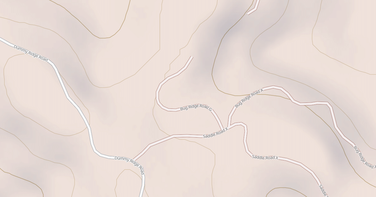 Map preview of BUG RIDGE G