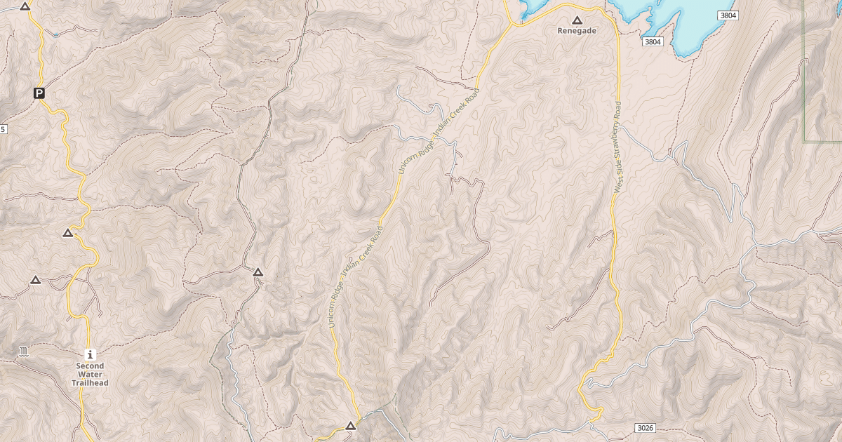 Map preview of Indian Creek Snomo Groomed