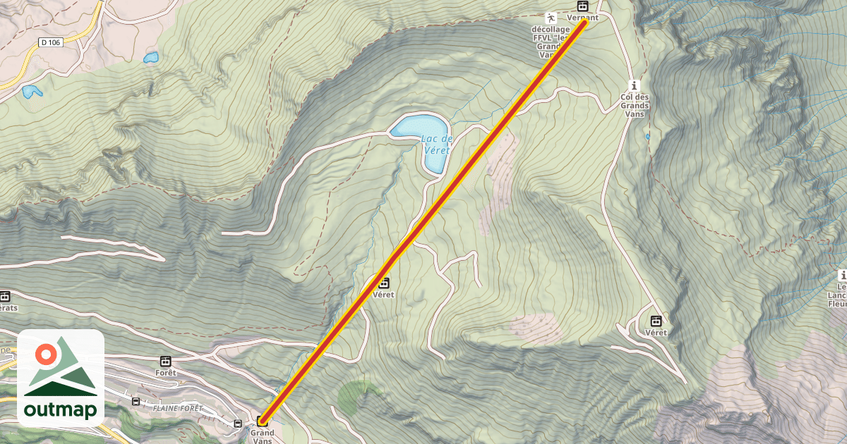 Map of Grand Vans