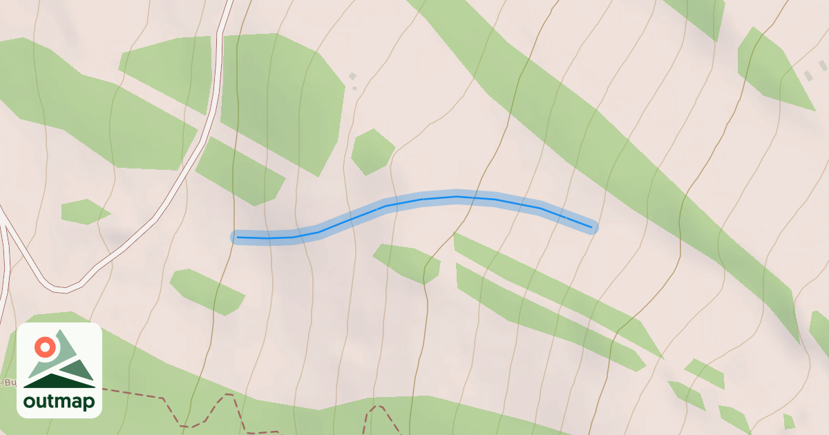 Map of Blackcomb Terrain Park Exit