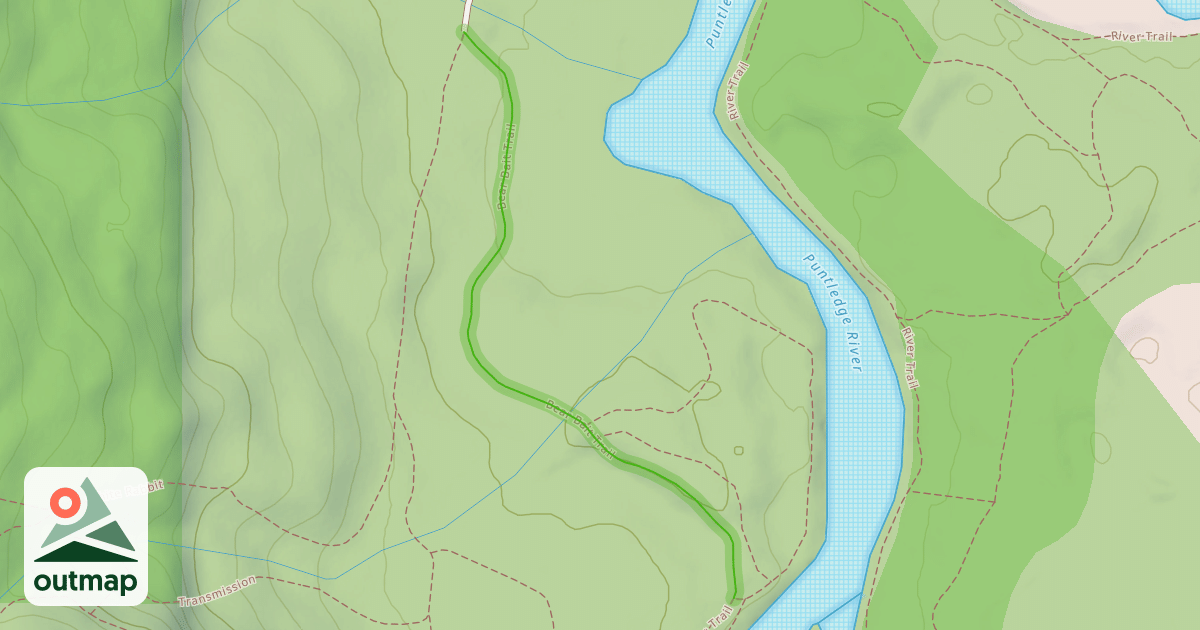 Map of Bear Bait Trail