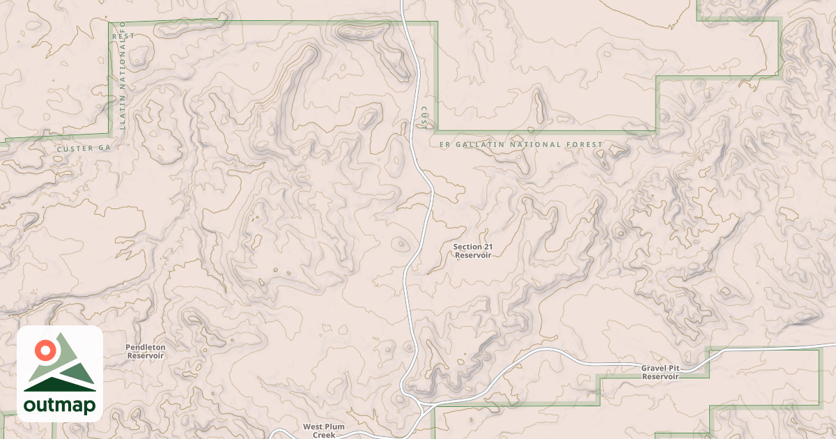Map of PENDELTON