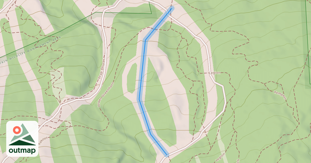 Map of Indian Pass