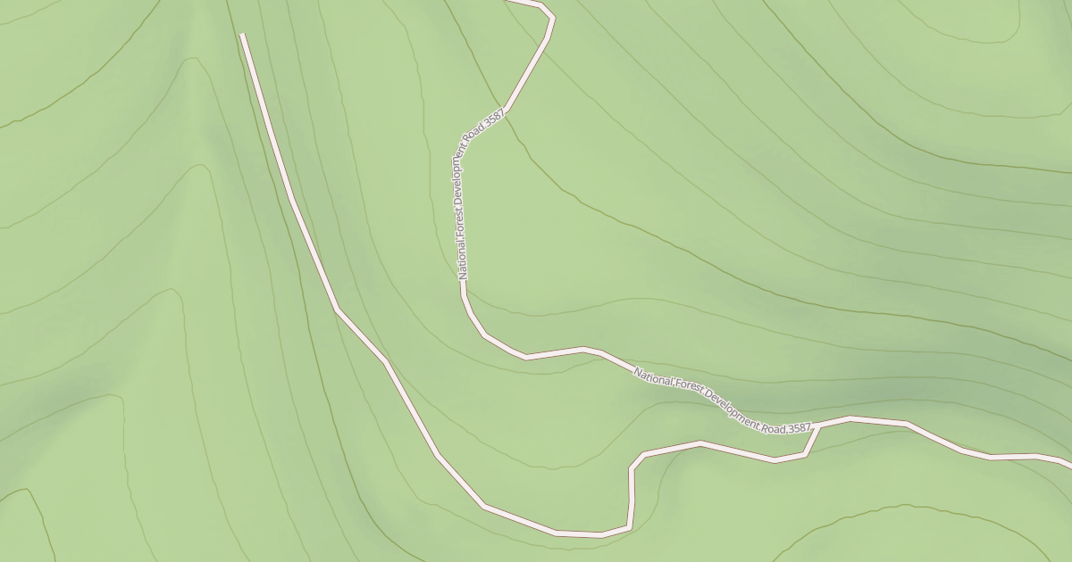 Map preview of DESEVE CREEK A