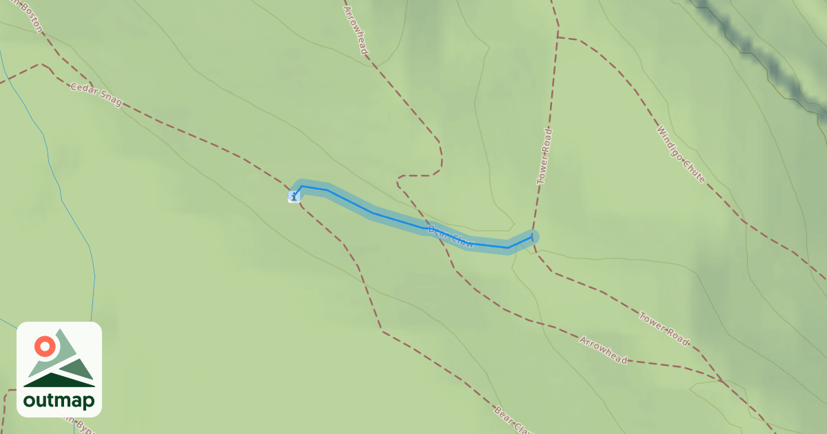 Map of Bear Claw