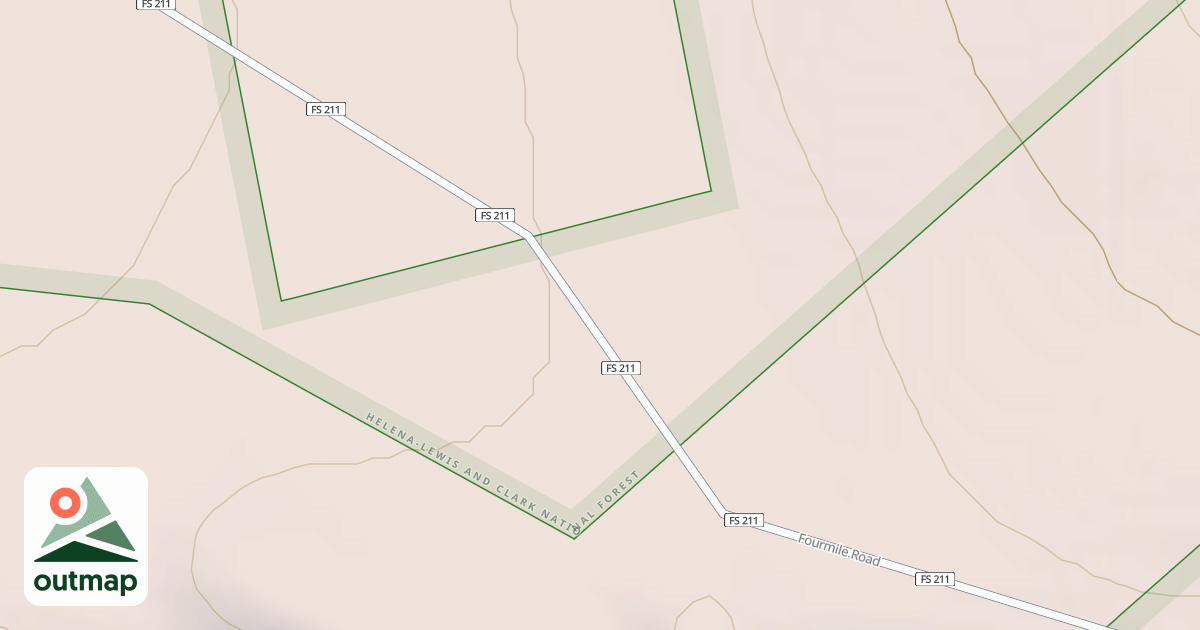 Map of FOURMILE