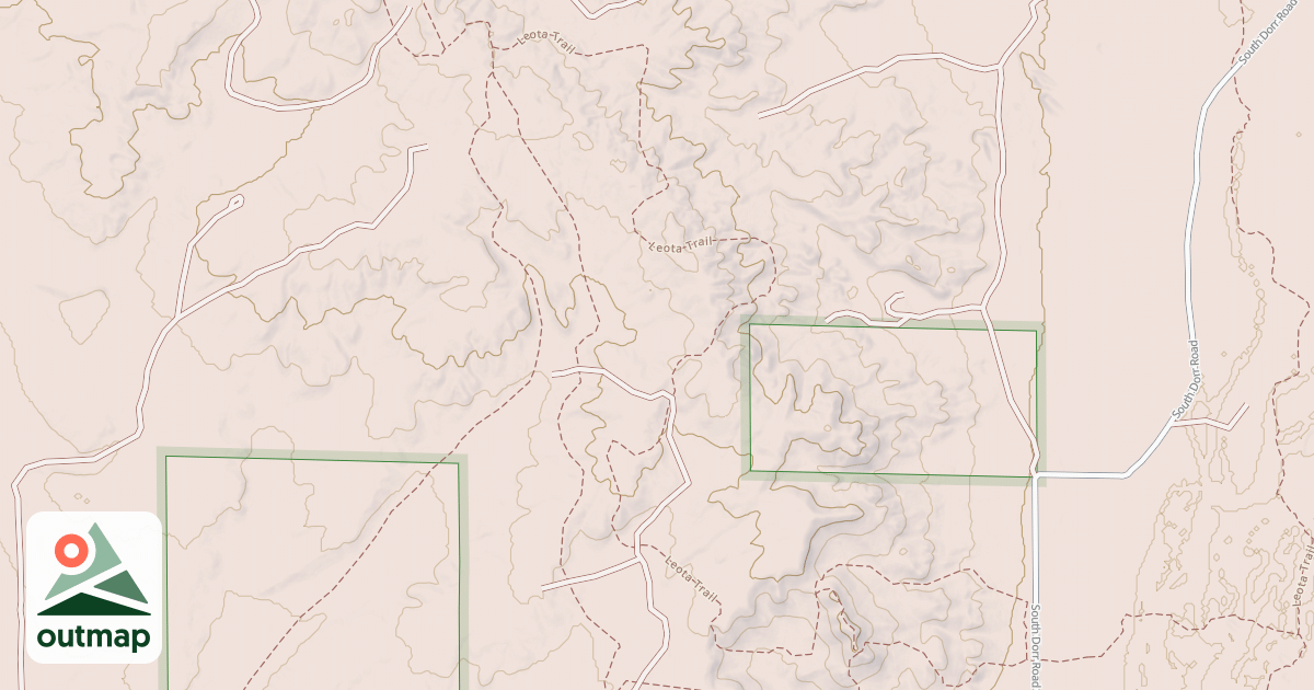 Map of Leota Trail