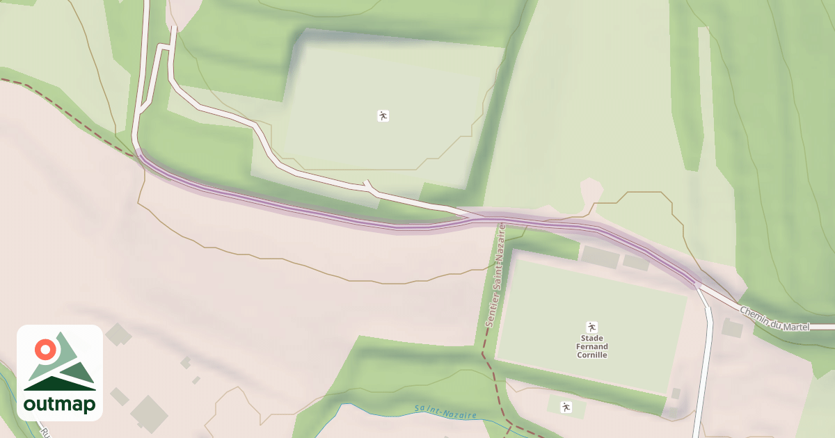 Map of Chemin des Tilleuls