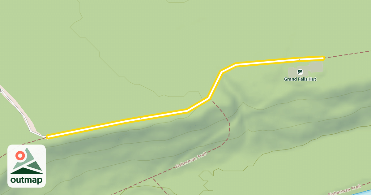 Map of Huts Road