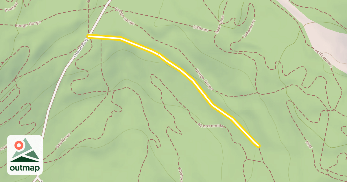 Map of Adéloise-Ouest