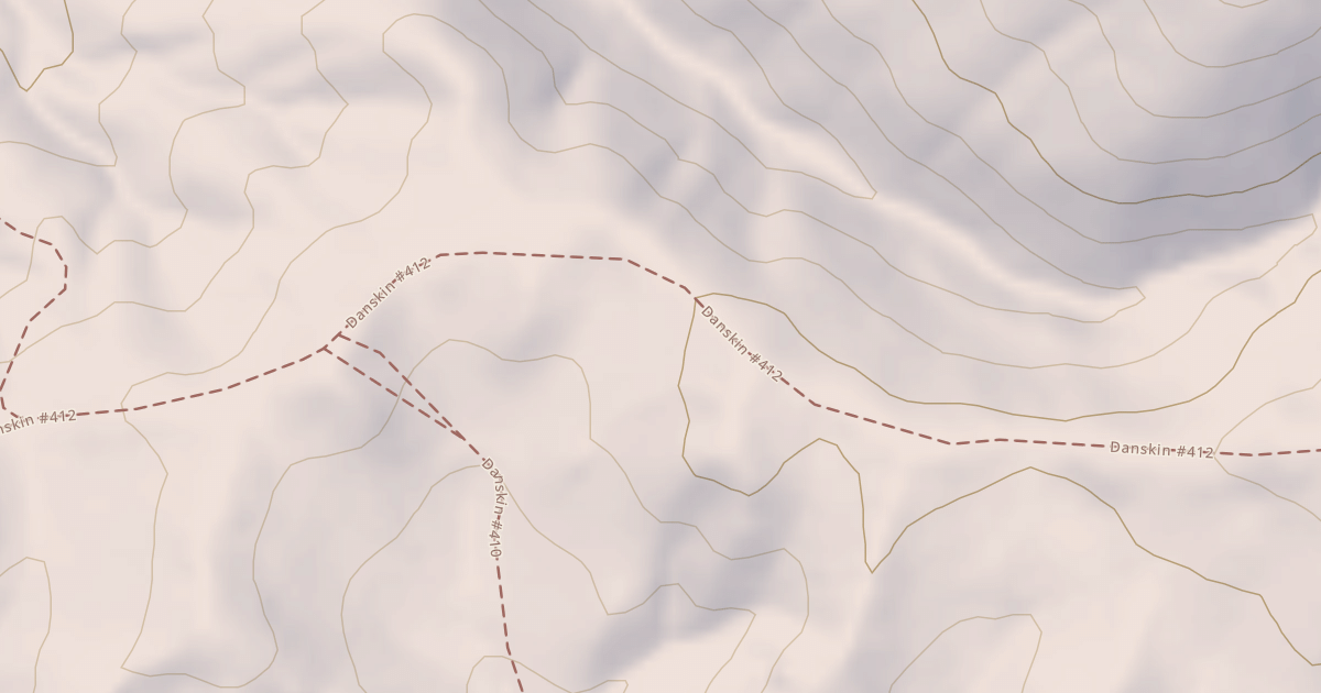 Map preview of Danskin #412
