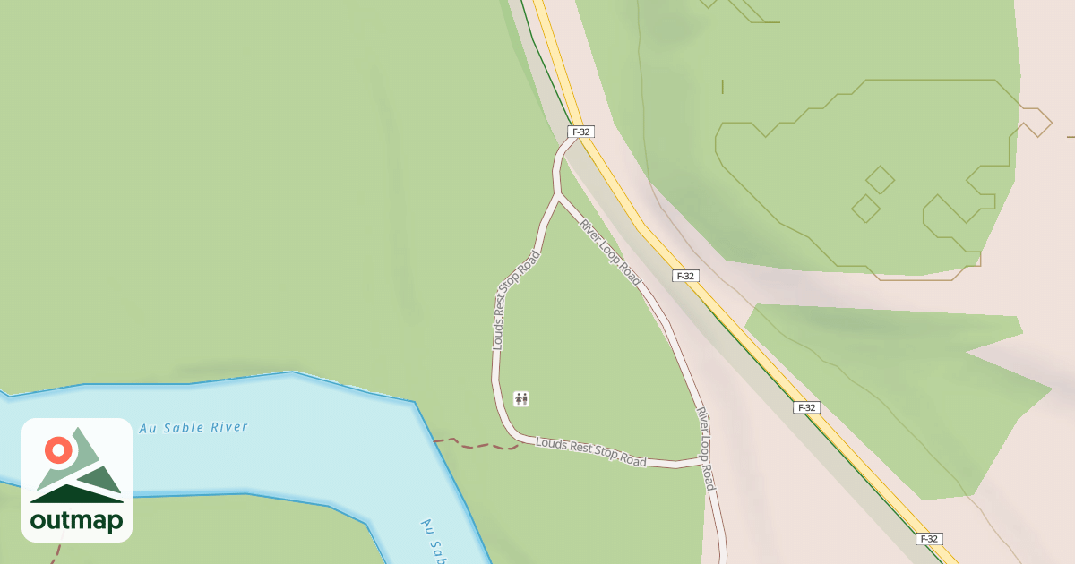Map of LOUDS REST STOP