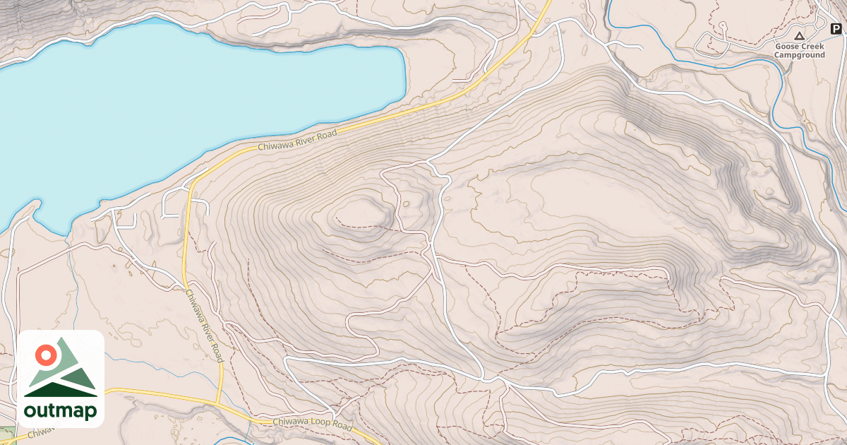 Map of CHIWAWA LOOP