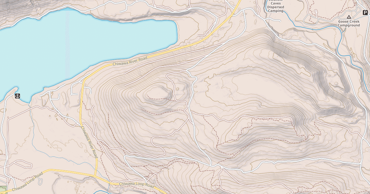 Map preview of CHIWAWA LOOP