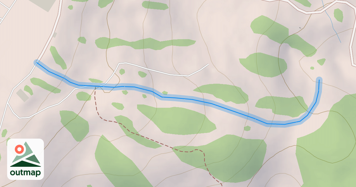 Map of Cabin Trail