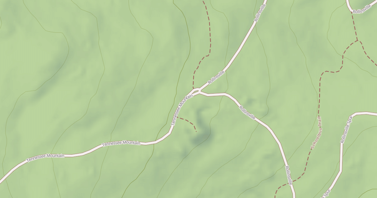 Map preview of TENNESSEE MOUNTAIN