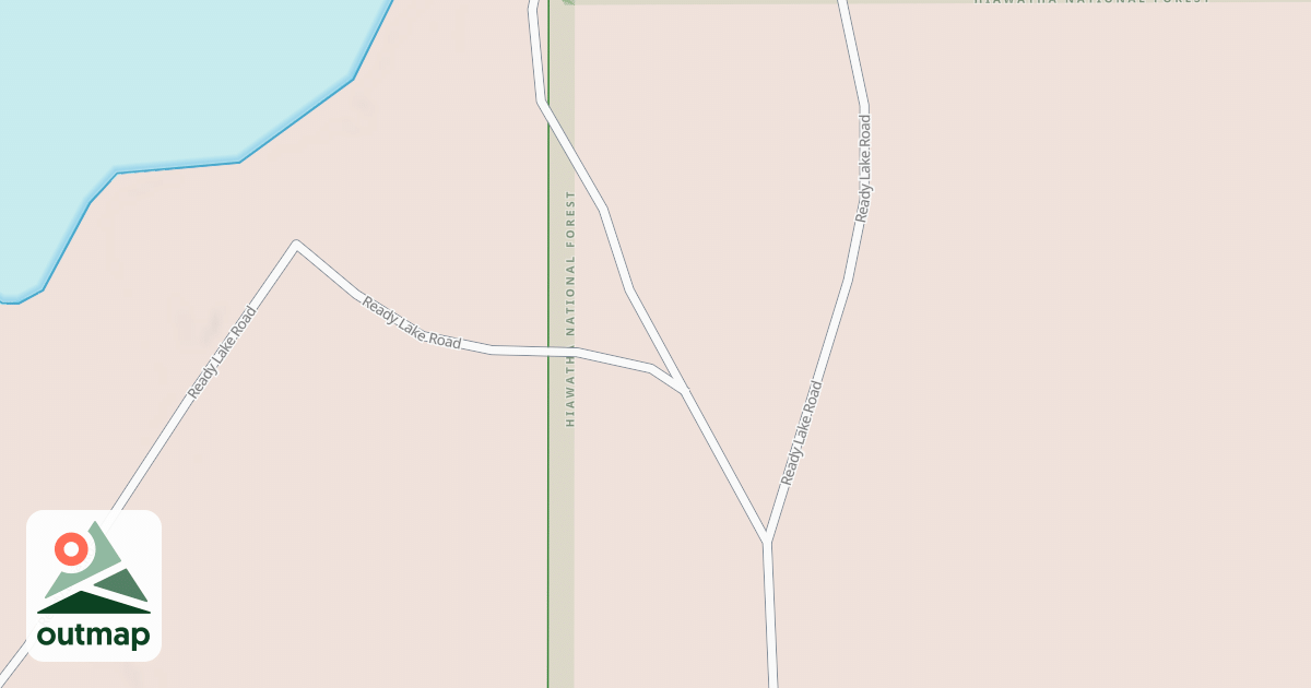 Map of DOE LAKE SPUR GB