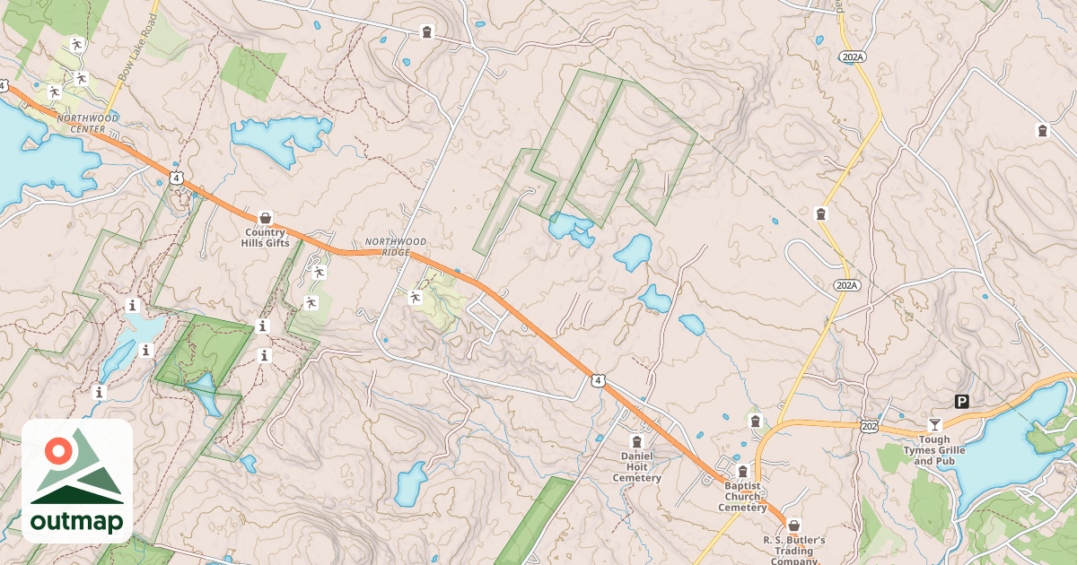 Map of powerline