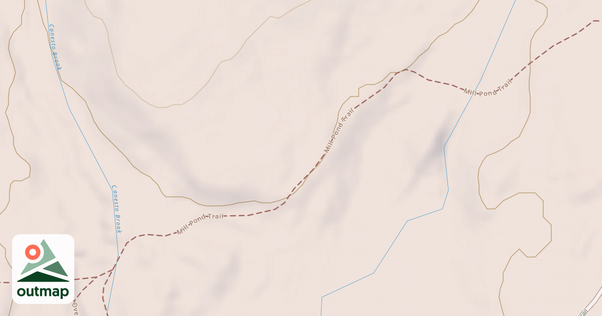 Map of Mill Pond Trail