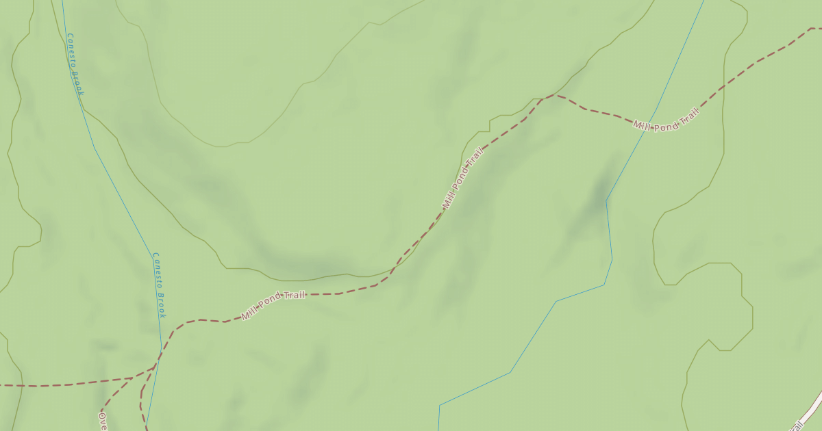 Map preview of Mill Pond Trail