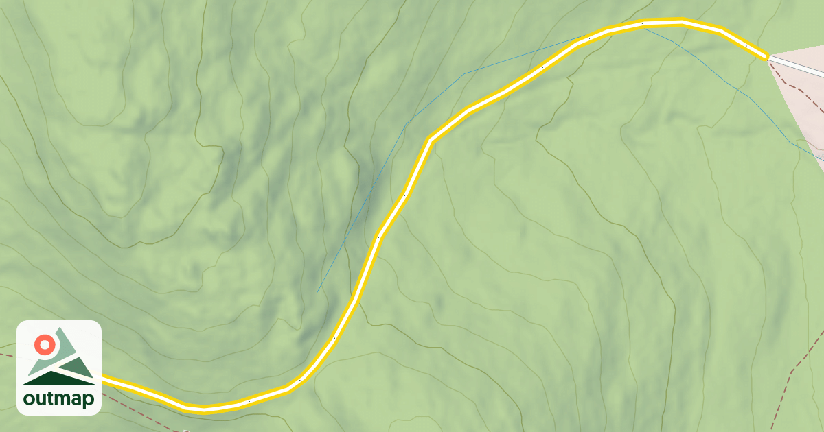 Map of Old County Road