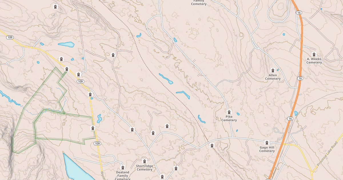 Map preview of Inactive RR