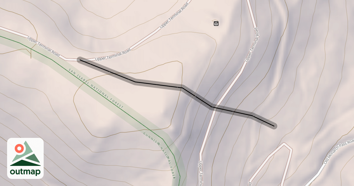 Map of Curecanti